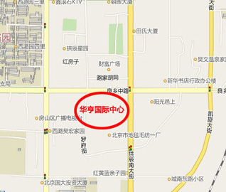 华亨国际中心位置图