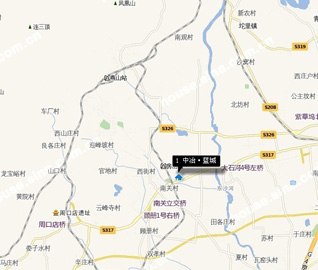中冶·蓝城位置图