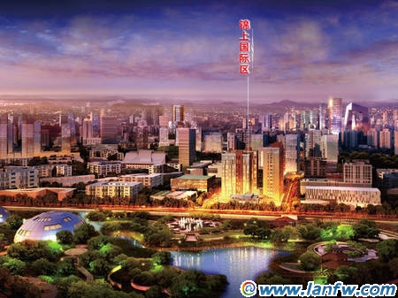 锦上国际区实景图