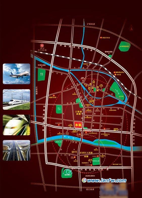 富邦广场交通图