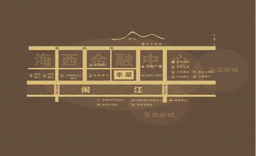 华浦·华尔街区位图