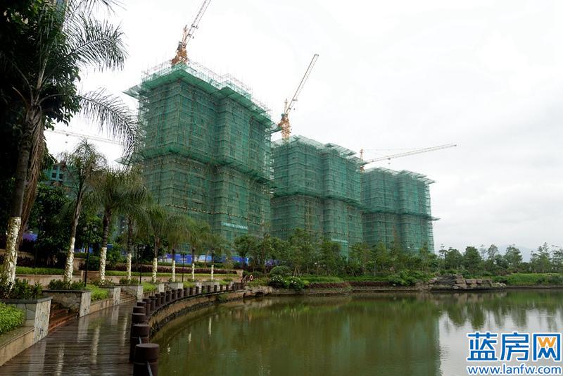 禹洲天悦湾2015年7月8日工程进度