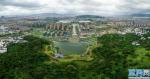 飞凤山奥体公园实景图