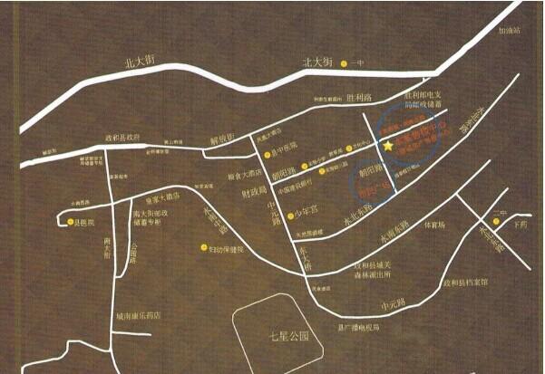 锦城·锦绣花园位置图