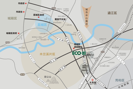 ECO城位置图
