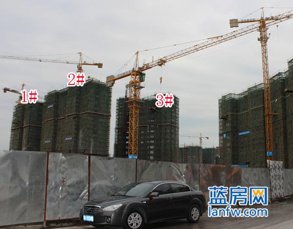 嘉龙尚城2月份工程进度实景
