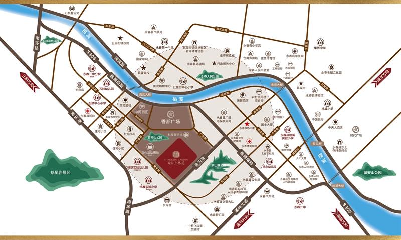 百宏·上林苑位置图