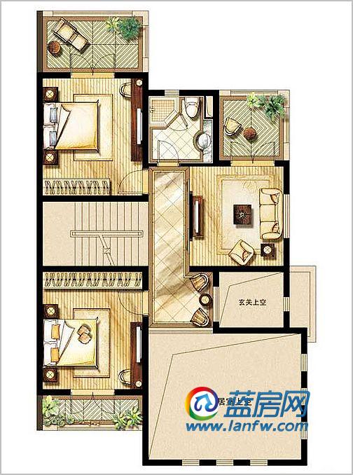 最新凯迪赫菲庄园户型图(图)-上海蓝房网