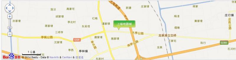 上海电器城位置图