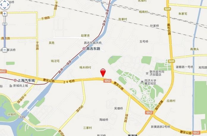 西上海君廷位置图