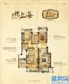 农房·悦上海户型图:悦上海农房F2户型2室2厅2卫1厨 130.00㎡