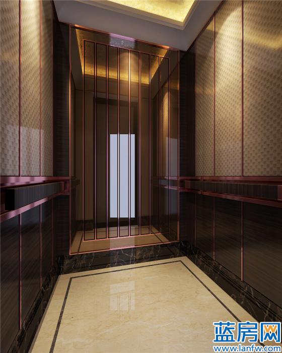 电梯厅轿厢效果图