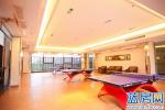 金帝中洲滨海城俱乐部乒乓球室