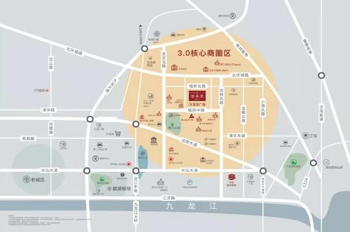 漳州宝龙广场位置图